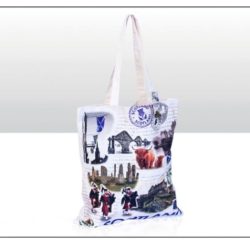 Scotland Collage Cotton Bag