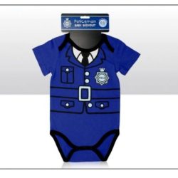 Policeman Baby Bodysuit 6-12 months