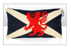 Scotland Lion Chenille Cushion