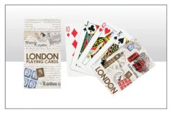 London Collage Playing Cards