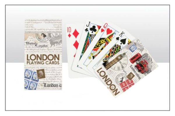 London Collage Playing Cards