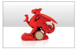 Wales Red Dragon Figure