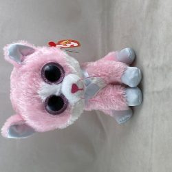 TY BEANIE BOO – FIONA PINK CAT