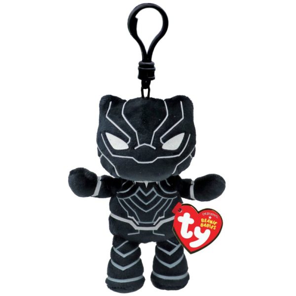 TY MARVEL KEY CLIP - BLACK PANTHER