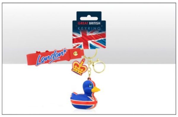 UJ Rubber Duck 3D Charm Keyring