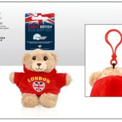 London Red Hoodie Bear