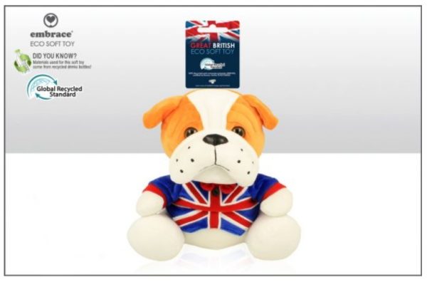 Bulldog Soft Toy 20cm