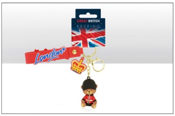 Guardsman Rubber 3D Charm Keyring