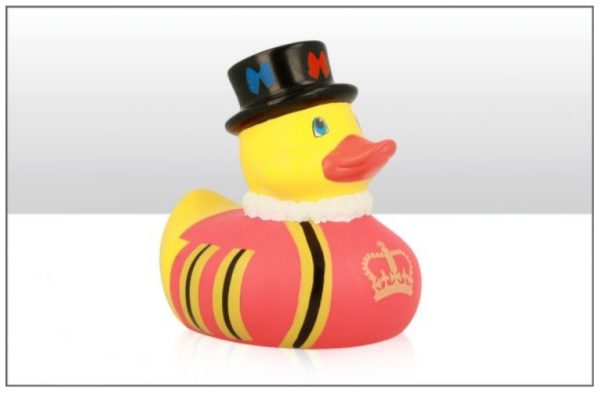 Rubber Duck Beefeater 10.5cm