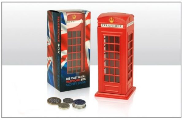 DIE CAST TELEPHONE BOX