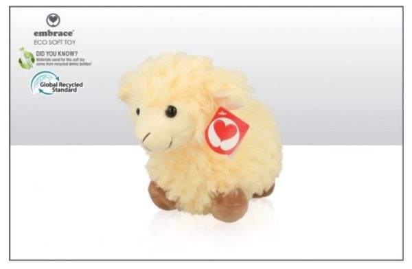 SOFT TOY SHEEP STANDING