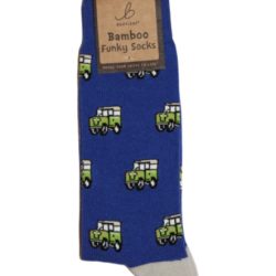 FUNKY BAMBOO SOCKS – 4 X 4 VEHICLE, SIZE 6-11