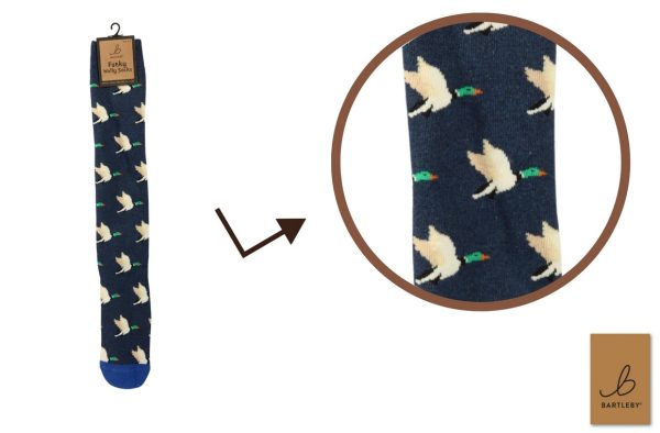 MENS WELLY SOCKS - FLYING DUCKS