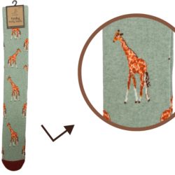 LADIES WELLY SOCKS – GERRY GIRAFFE