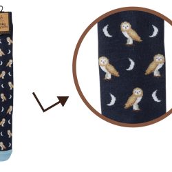 LADIES WELLY SOCKS – BARN OWL