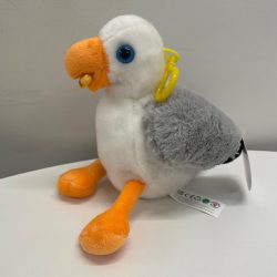 Seagull with Chip Plush Keyring