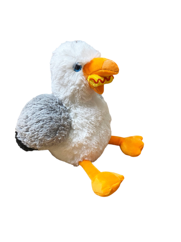 Plush Seagull with Chip 28cm
